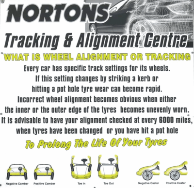 Nortons Tyres Tracking & Alignment Centre