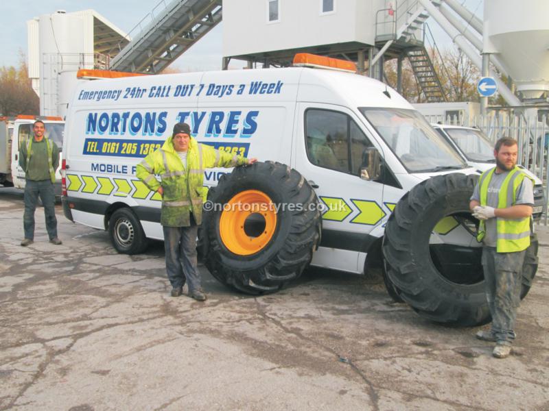 Mobile Tyres Fitters Van