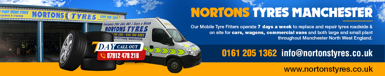 Nortons Tyres Manchester Northwest Mobile Fitting
