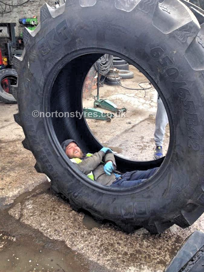 Large Industrial Plant Tyres